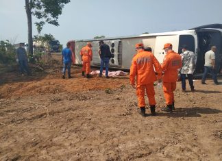 Passageiros que morreram em acidente na TO-366 são identificados; vítimas ficaram presas debaixo de ônibus