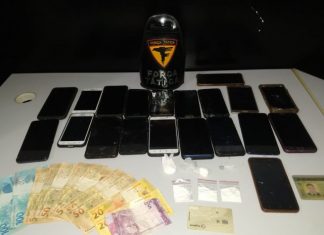 Grupo é preso com drogas em festa de facção criminosa que era realizada em praia de Porto Nacional
