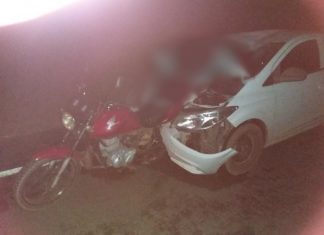 Três pessoas morrem após batida na TO-201; vítima de 18 anos foi parar em cima de carro