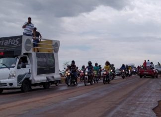 Colinas do Tocantins tem carreata a favor do governo Bolsonaro