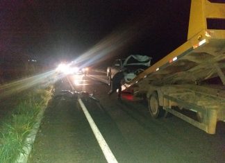 Um homem morre e outro fica ferido após caminhonete atingir moto na TO-201