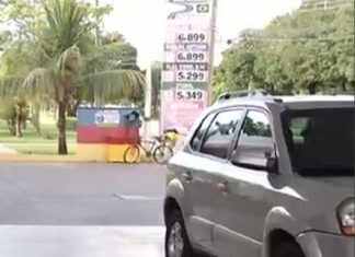 Após novo aumento, gasolina é encontrada a R$ 6,89 no centro de Palmas