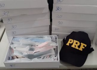 PRF encontra relógios inteligentes e cigarros eletrônicos importados ilegalmente em ônibus na BR-153