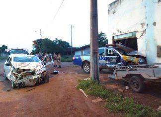Homem que bateu em viatura da polícia durante fuga após matar rival em Gurupi é preso em Goiânia