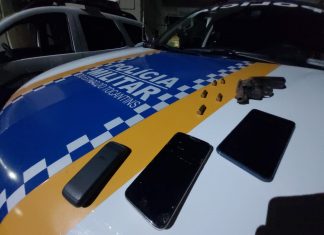 Mulher é rendida e ameaçada pelo ex-marido em Gurupi; PM prendeu três suspeitos de participação no crime
