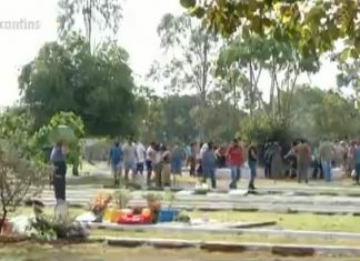 Cemitério de Palmas tem movimentação intensa no início da manhã; veja regras de visitação