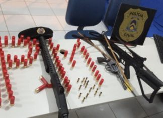 Idoso é preso após invadir posto de saúde e fazer dezenas de disparos na tentativa de matar médico