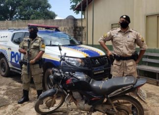 Polícia recupera moto oito anos após furto no Tocantins
