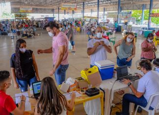 Palmas terá pontos de vacinação contra Covid e gripe no Parque do Povo, zona rural e feiras durante a semana