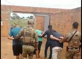 Suspeitos de furtar cabos de cobre em fazenda são presos em Lagoa da Confusão