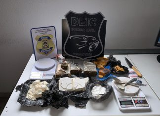 Polícia prende homem suspeito de vender e armazenar drogas em casa