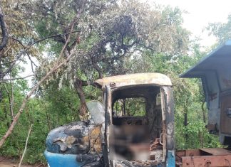 Corpo é encontrado carbonizado dentro da cabine de caminhão em Gurupi
