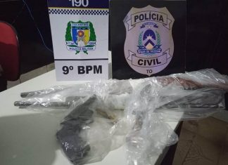 Suspeito de roubos morre em confronto com a PM enquanto tentava atravessar o rio Tocantins em barco com bens roubados