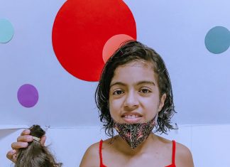 Criança que enfrentou câncer aos dois anos emociona ao doar cabelo para ajudar vítimas em Palmas