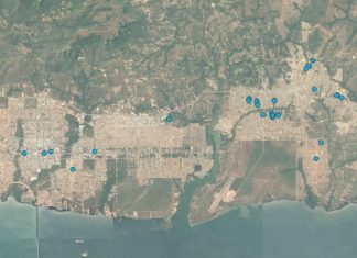 Defesa Civil divulga mapa com pontos de Palmas monitorados por causa das chuvas e diz que situação está sob controle
