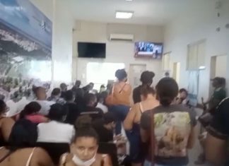 Vídeo mostra Unidade de Saúde lotada de pacientes à espera por atendimento em Palmas
