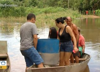 Cerca de 150 pessoas são afetadas pelas enchentes no Tocantins, segundo Defesa Civil