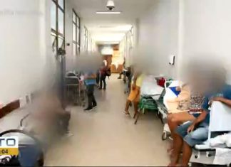 Vistoria no HGP registra corredor lotado, falta de medicamentos e fila de espera por leitos
