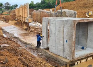 Começam as obras para construir galeria que substituirá ponte que desabou ano passado em Palmas