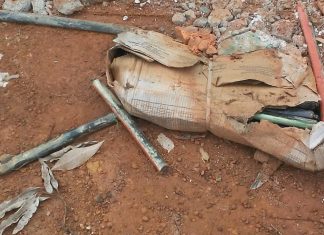 Lixão é isolado após caixas com supostos explosivos serem encontradas