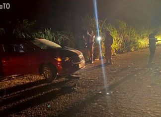 Uma pessoa morre e seis ficam feridas após carros baterem ao passar por quebra-molas na TO-222