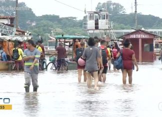 Enchentes já afetaram mais de 1 mil pessoas e 275 continuam desabrigadas no TO