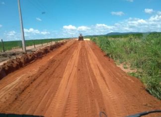 Estradas que se romperam durante chuvas no sudoeste do Tocantins começam a se recuperadas