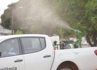 Carro ‘fumacê’ percorre bairros com maior incidência de dengue para conter Aedes em Araguaína; veja locais