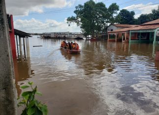 Sobe para 2.840 o número de pessoas desabrigadas ou desalojadas por causa de enchentes no Tocantins
