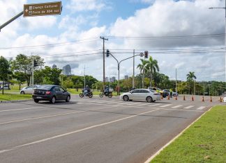 Avenida Teotônio Segurado terá interdição no domingo (20) para prova de ciclismo