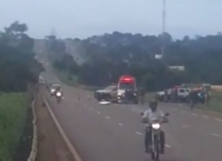 Motociclista morre após bater em caminhão na BR-010 perímetro urbano de Palmas