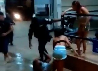 Jovem é agredido com chutes no rosto por guardas metropolitanos em Palmas; Veja o vídeo