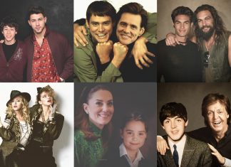 Designer gráfico holandês faz exposição virtual com imagens juntando versões jovem e atual de famosos