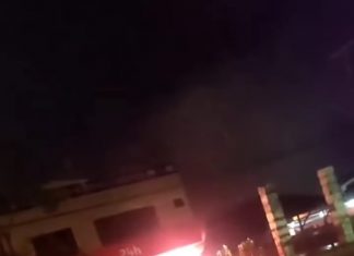 Incêndio na rede elétrica de farmácia do centro de Palmas é controlado por bombeiros