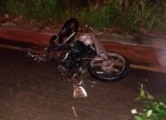 Motociclista morre após ser arremessado a 10 metros durante acidente