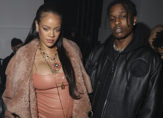 Rihanna e A$AP Rocky viram ‘casal real’ da semana de moda com barrigão, couro e até baby doll