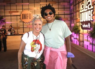 Astrid Fontenelle curte Lollapalooza 2022 na companhia do filho: ‘formamos um mix muito bom’