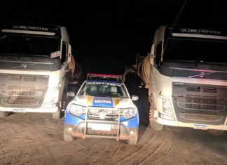 Caminhões com combustíveis são recuperados horas após roubo na BR-230, no norte do Tocantins