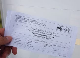 Prazo para pagar o IPTU de Palmas com 10% de desconto termina terça-feira (15)