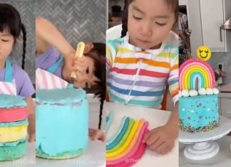 Garotinha de 4 anos confecciona bolos decorados e chama a atenção nas redes: ‘Crianças são capazes de tudo’