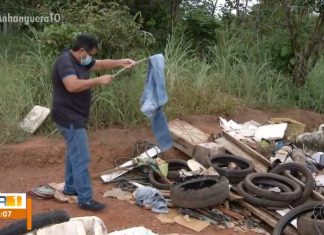 Descarte irregular de lixo preocupa moradores do setor Bertaville