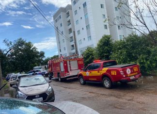 Curto-circuito em transformador causa principio de incêndio em condomínio de Palmas