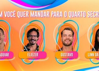 Lina, Gustavo, Arthur e Eliezer são indicados em paredão falso no ‘BBB’