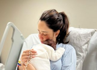 Fernanda Vasconcellos dá à luz seu primeiro filho com Cássio Reis