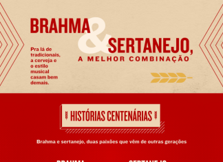 Veja como aproveitar o melhor do sertanejo com toda cremosidade Brahma