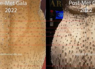 Vestido icônico de Marilyn Monroe usado por Kim Kardashian no Met Gala 2022 aparece danificado