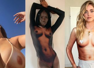 Peça que imita corpo nu é sucesso entre famosas como Kylie Jenner e Chiara Ferragani