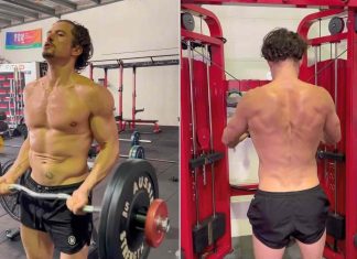 Orlando Bloom mostra cicatriz nas costas: ‘Eles disseram que eu não andaria de novo’