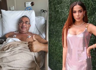 Pai de Anitta passa por ‘cirurgia delicada’ e cantora agradece orações