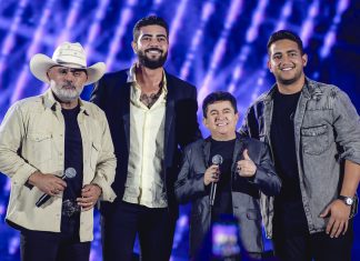 Rionegro & Solimões unem forças e vozes com Henrique & Juliano na moda ‘Saudade atemporal’